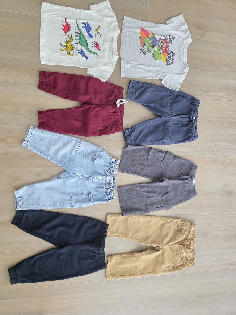 8-Piece Toddler Boy Clothing Bundle 12-18M | Zara, H&M, Cat & Jack & Super Mario